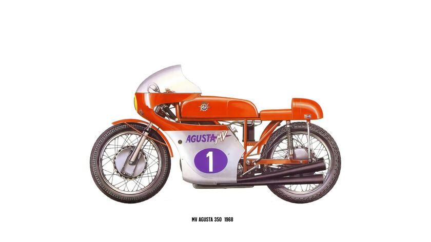 MV Agusta 350 1968 Motorcycle