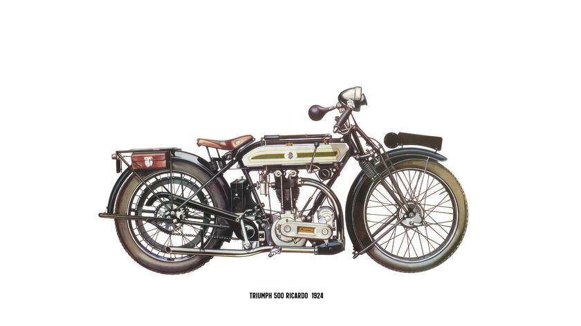 Triumph Ricardo 1924 Motorcycle
