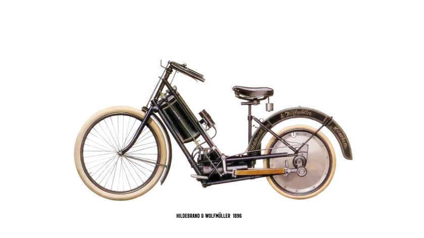 Hildebrand & Wolfmüller 1896 Motorcycle