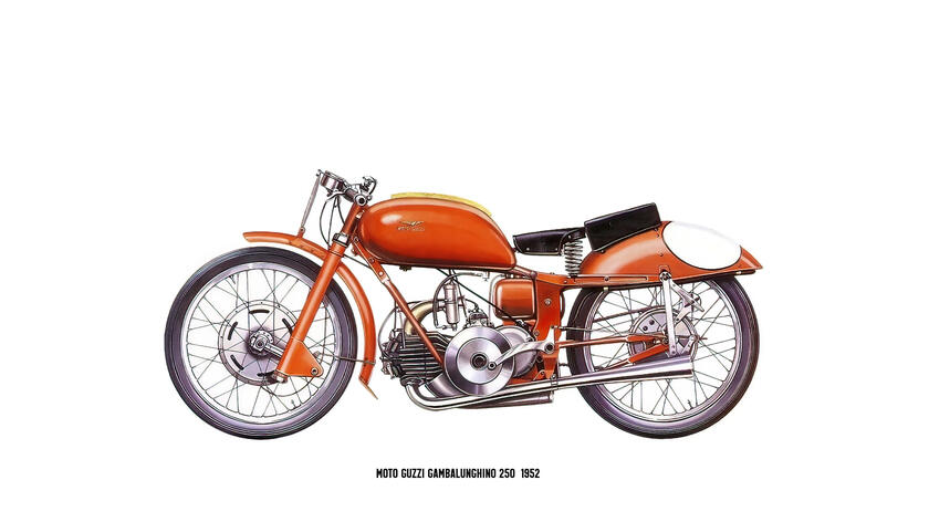Moto Guzzi Gambalunghino 250 1950 Motorcycle