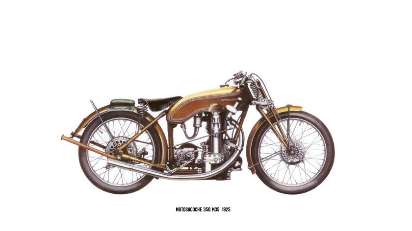Motosacoche 350 M35 1925 Motorcycle