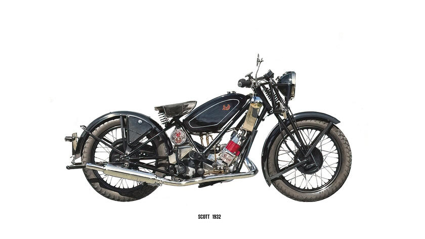 Scott 1932 Motorcycle