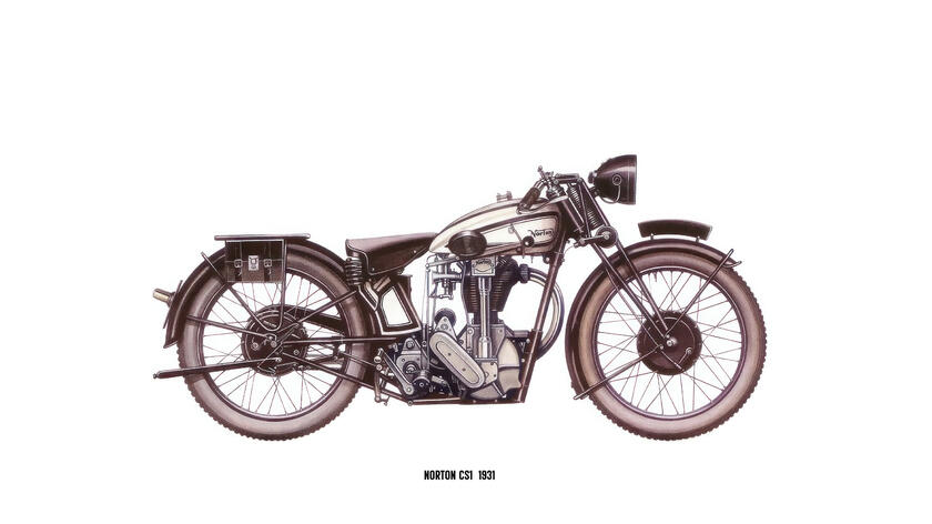 Norton CS1 1931 Motorcycle