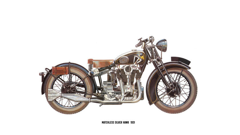 Matchless Silver Hawk 1931 Motorcycle
