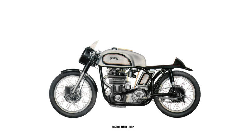 Norton Manx 1962 Motorcycle