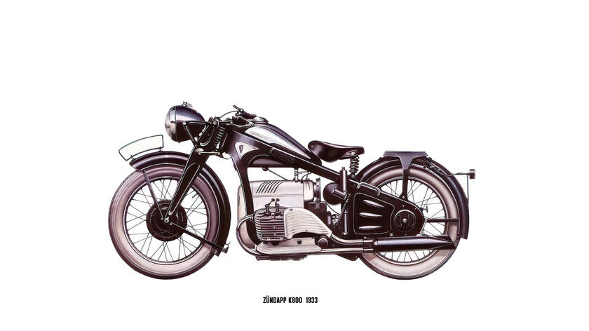 Zündapp K800 1933 Motorcycle